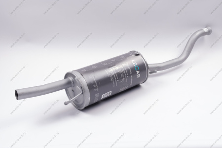 Глушитель основной с трубами и кронштейнами в сборе LADA Vesta Lada Lecar LECAR018512702