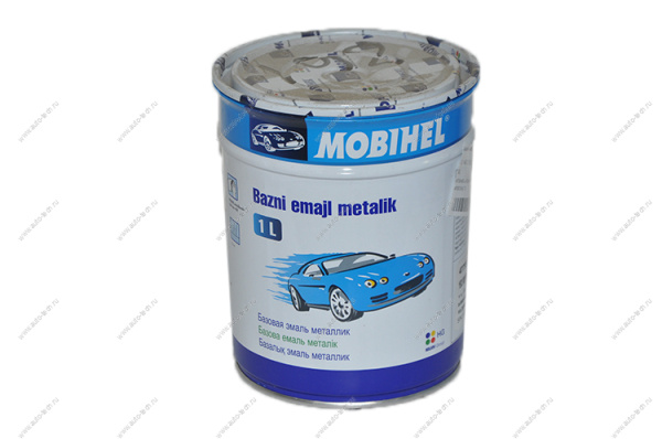 Базовая эмаль металлик Mobihel Портвейн (Темно-вишневый металлик) 1л MOBIHEL 192