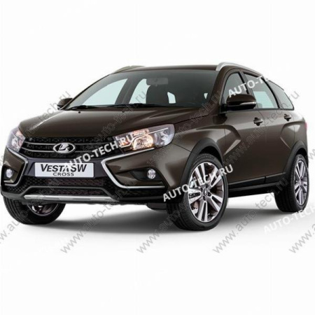 Крыло переднее левое LADA Vesta SW Cross крашеное 246 Ангкор (коричневый) Lada LADA 8450102331-246