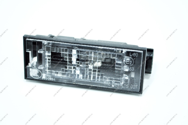 Фонарь RENAULT Logan/Sandero освещения номерного знака Polcar POLCAR 6055957