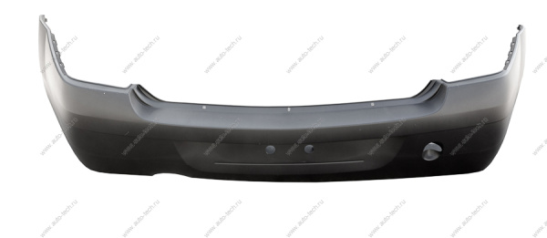 Бампер RENAULT Logan задний до 2010 г текстурный верх. низ под окраску Api Api DC0100870-0200