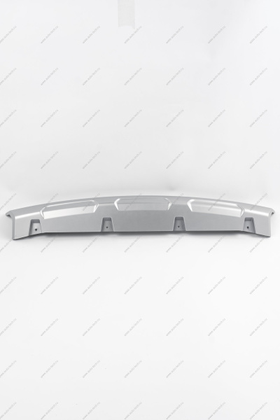 Накладка переднего бампера центральная (цвет серебристый) Lada Largus Cross до 2021г. (ORIGINAL) Lada LADA 8450009369