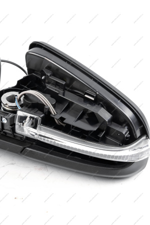 Зеркало наружное заднего вида левое с ручной регулировкой из салона (с повторителем) LADA Largus (FL) NEW (без накладки 8450108104) Lada LADA 8450091008