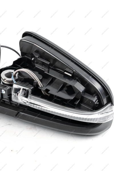 Зеркало наружное заднего вида левое с ручной регулировкой из салона (с повторителем) LADA Largus (FL) NEW (без накладки 8450108104) Lada LADA 8450091008