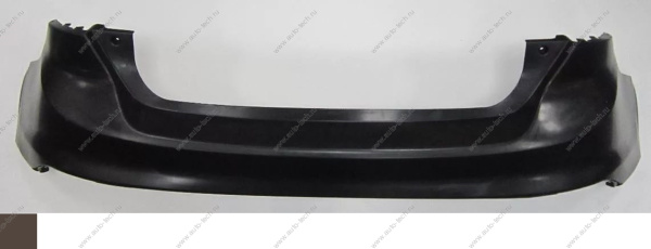 Бампер задний Ford Focus 3 х/б крашеный Lunar Sky Metallic KT Китай  1743130-KT