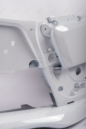 Бампер передний LADA Vesta Sedan/SW в цвет (без заглуш под букс крюк) 221Ледниковый (белый) Кампласт Кампласт 8450006666-221