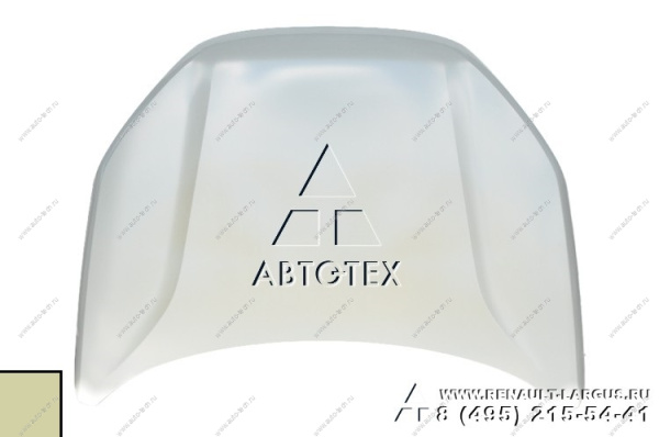 Капот LADA Vesta Sedan/SW/ SW Cross/Веста в цвет 247 Карфаген (Серо -бежевый металлик), герметик только по шву АвтоВАЗ LADA 8450039378-247