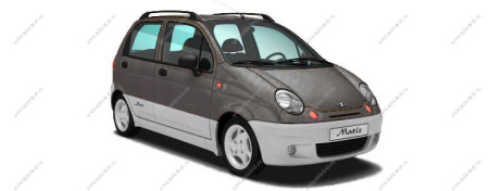 Бампер передний крашеный DAEWOO Matiz 01-05г Темно-серый GNJ GAMMA JH01-MTZ01-016-GNJ
