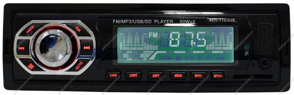 Ресивер ACES AVH-1703UR ( 4x50W, красные кнопки ) ACES ACES AVH-1703UR