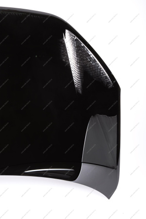 Капот (FL) LADA GRANTA 2018- крашеный в цвет 672 Пантера (черный) АвтоВАЗ LADA 8450104269-672