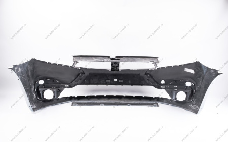 Бампер LADA Largus (FL) NEW передний с буксирной проушиной крашеный в цвет 221 Ледниковый (Белый) Lada LADA 8450091522-221