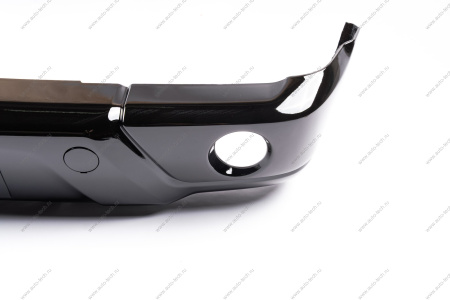 Бампер передний крашеный ВАЗ-21214 Niva Urban 672 Черная Пантера полный окрас ПОД ПТФ Кампласт Кампласт 21214-2803010-672