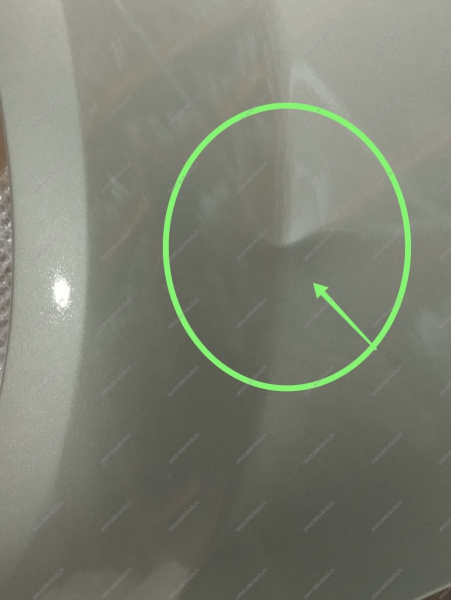 УЦЕНКА Крыло новое LADA Largus Cross (FL) крашеное переднее левое в цвет 242 Серый базальт ( залом на арке, грубык заломы на стыке с фарой ) Lada LADA 8450013082-242