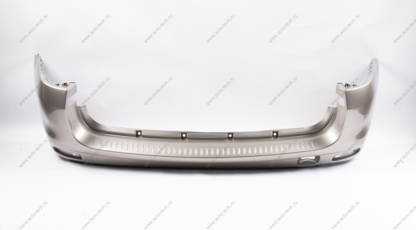 Бампер задний LADA Largus крашеный 242 Серый базальт (Серо-бежевый) (без отв под парктроник) Lada LADA 8450000256-242