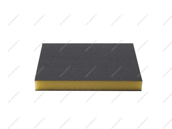 Siasponge soft губка двусторон 20-7983 98*120*13мм fine P500 желтая Sia 007012470109