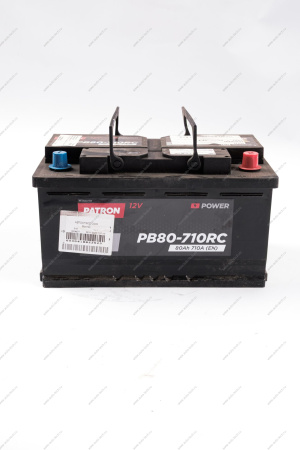 PATRON 80 А/ч 710 А Обратная -/+ 313x175x175 Patron PB80710RC