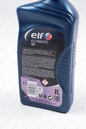 Жидкость для автоматических трансмиссий Lada Largus ELF Elfmatic G3 1 л. ELF ELF 213861