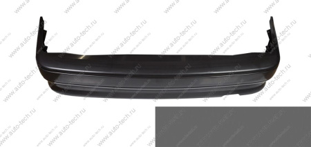 Бампер задний ВАЗ-2114 крашеный 630 Кварц (полн.краш) Технопласт  21130-2804015-630