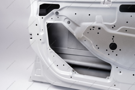 Дверь передняя ВАЗ-1118/2190 левая крашеная 221 Ледниковый Lada LADA 11180-6100015-221