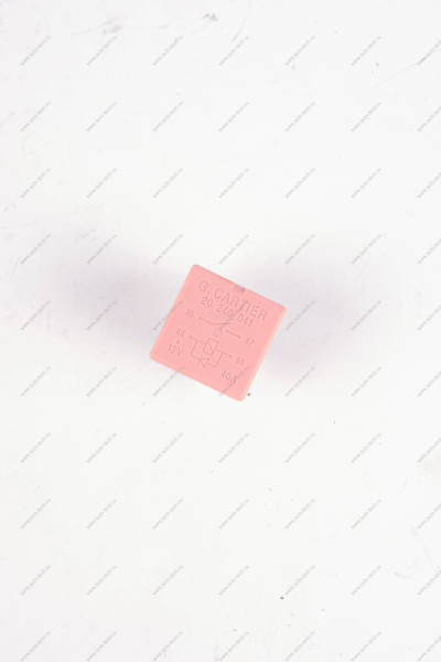 Реле вентилятора LADA Largus 40 А диодное розовое ( 4 контакт) №Реле 20 240 041 Renault RENAULT 8200308271