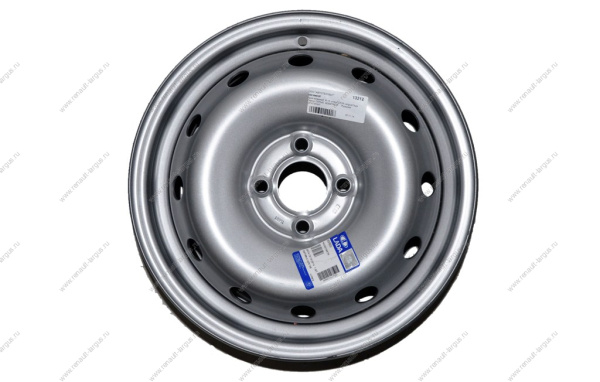 Диск колесный R-15 LADA Largus штамп (цвет серебристый) 1 шт Renault RENAULT 6001549387