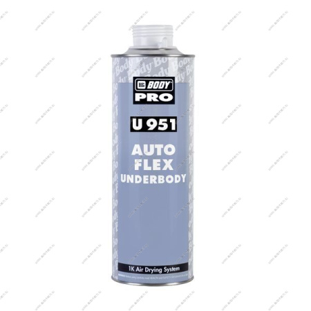 Антигравий 951 под пистолет PRO AUTOFLEX SPEClAL белый 1л Body Body 9510100001