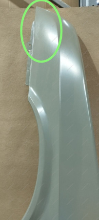 Крыло ВАЗ-21093 переднее левое (катафорезный грунт) Экрис KAMAZ 21093-8403011-63