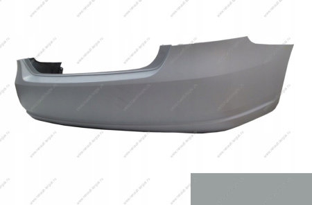 Бампер задний крашеный VOLKSWAGEN POLO (седан) 2010-2015 (LD1Y - Platinum Metallic) Россия Россия 6RU807421BGRU-LD1Y
