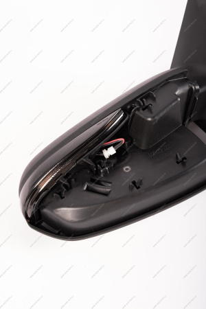 Зеркало LADA Vesta левое+ правое в сборе с накладкой под покраску электропривод , обогрев с повторит поворота в стиле Лексус (тонирован) к-т MIRR MIRR 8450008044+8450030954-тон