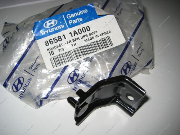 HYUNDAI Accent Кронштейн бампера MOBIS  86581-1A000