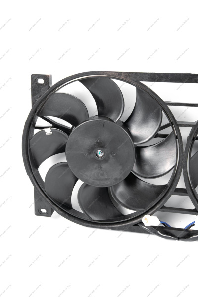 Вентилятор ВАЗ-21214 электрический в сборе с кожухом, 2 вент. тип Валее [5] Gamma GAMMA GMEMR-19125