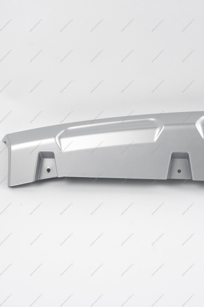 Накладка переднего бампера центральная (цвет серебристый) Lada Largus Cross до 2021г. (ORIGINAL) Lada LADA 8450009369