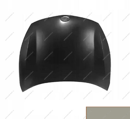 Капот крашеный KIA RIO 17- (X-LINE 17-) W4Y - ICE WINE API Api 66400H0000-W4Y