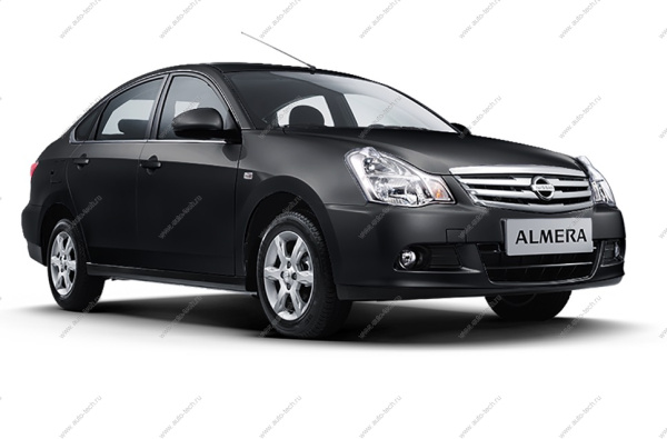 Бампер передний крашеный NISSAN Almera седан G15 c 13- Черный металлик Z11 Gamma GAMMA 620224AA0H-Z11