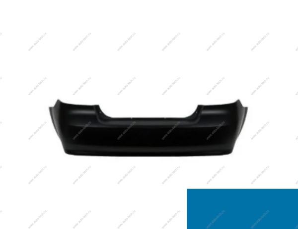 Бампер задний крашеный CHEVROLET AVEO (T250) седан/RAVON NEXIA 33U - SPORTS BLUE TYG TYG 96648654-33U