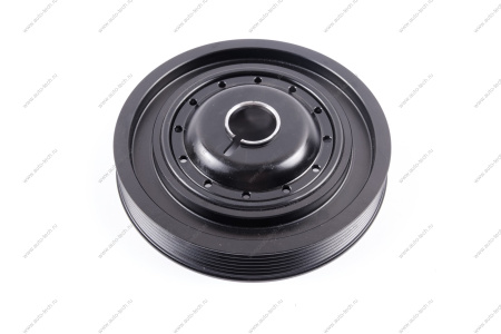 Шкив коленвала ремня генератора под ГУР с кондиционером двигат. K4M RENAULT Logan Sat SAT ST1230300QAY