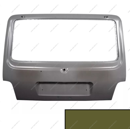 Дверь задка ВАЗ-21213 крашеная 387 Папирус АвтоВАЗ  21213-6300014-387