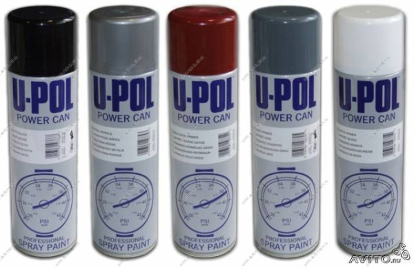 Грунт U-POL PCPG/AL выравниватель Grey Primer 500мл U-pol PCPG/AL