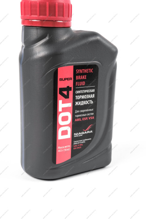 Жидкость тормозная Ниагара 0,455кг Супер DOT 4 Niagara 001005000018